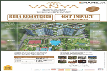 Raheja Vanya is now RERA Registered